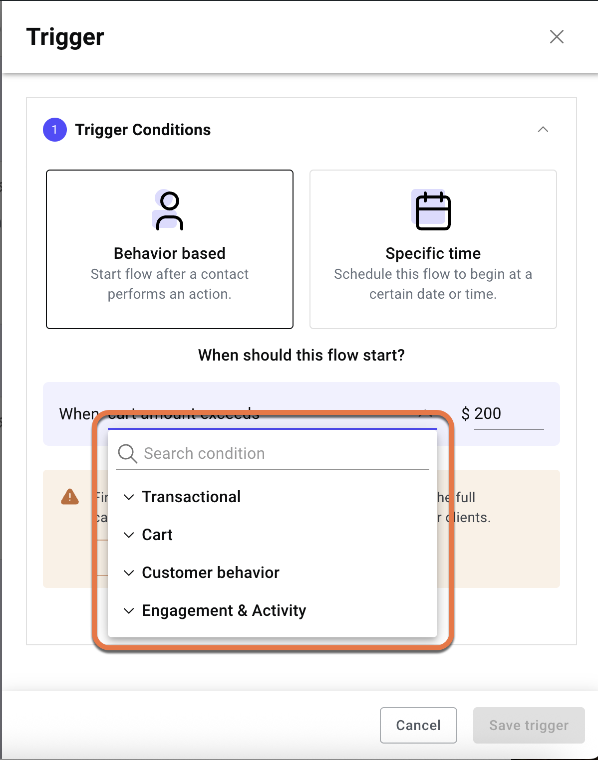 What are trigger conditions? 1 Screenshot 2025 07 07 at 11.09.15 1