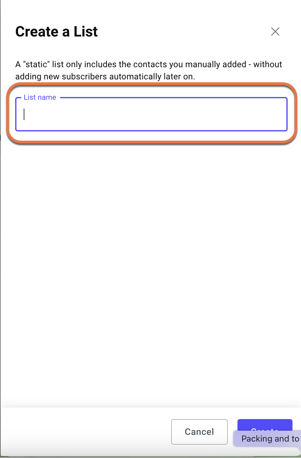 Create mailing lists 7 Screenshot 2025 07 14 at 14.44.19