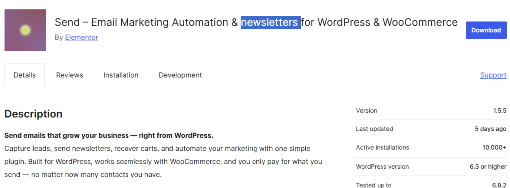 10 Best WordPress Newsletter Plugins in 2025 2 image 54 10 Best WordPress Newsletter Plugins in 2025 1 image 54